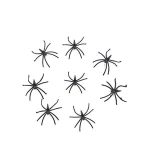 Arañas de plástico pequeñas multicolores de 4,5 cm, arañas pequeñas, accesorios de broma de terror, <span class=keywords><strong>araña</strong></span> para decoraciones al aire libre de Halloween - Product Image 2