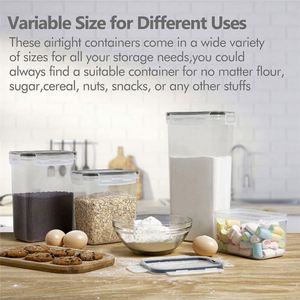 Conteneur de stockage alimentaire hermétique, écologique, grande capacité, pour la rentrée scolaire et la cuisine, garantie de qualité à bas prix - Product Image 6