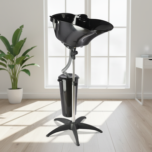 Bac de Lavage de Cheveux Portable en Plastique de Haute Qualité, Mobilier d'Accessoires de Coiffure pour Salons de Beauté et Barbiers - Product Image 1