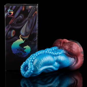 Godet de masturbation en silicone pour hommes, avec simulation de langue animale et de bouche, pour l'entraînement du pénis, en matériau <span class=keywords><strong>TPE</strong></span>, type Pocket Pussy pour adultes - Product Image 3