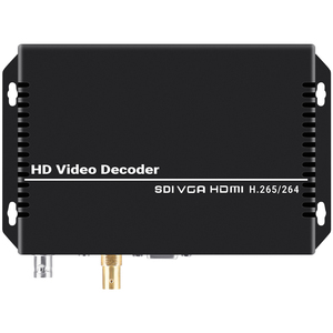 Decoder <span class=keywords><strong>Audio</strong></span> <span class=keywords><strong>Video</strong></span> 4K HD HEVC H.265 H264 IP SRT RTMP RTMPS a SDI HDMI CVBS VGA per Telecamere IP - Product Image 6
