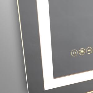 <span class=keywords><strong>Miroir</strong></span> décoratif mural auto-éclairé, étanche IP44, pour salle <span class=keywords><strong>de</strong></span> bains, produit cosmétique avec lumière LED - Product Image 5