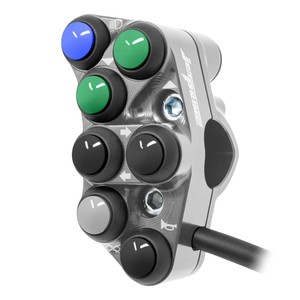 Interruttore Manubrio Sinistro per Aprilia Tuono 660 (Titanio) - Product Image 2