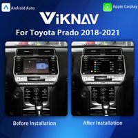 Viknav dernière Interface Linux pour Toyota Prado 2018-2021OEM écran de voiture sans fil CarPlay Android Auto DPS Navigation décodeur boîte