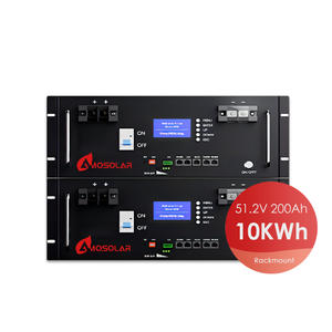 Amosolar 48V 100Ah 200Ah LiFePO4 Batería 100A 200A BMS Opcional 5kwh 10kwh 15kwh - Product Image 1
