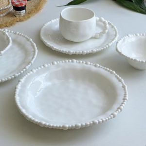 Tasse à café moderne en céramique avec soucoupe, en poterie artisanale créative à motif uni, compatible micro-ondes et lave-vaisselle, pour fêtes et usage domestique, pour <span class=keywords><strong>latte</strong></span> et lait - Product Image 6