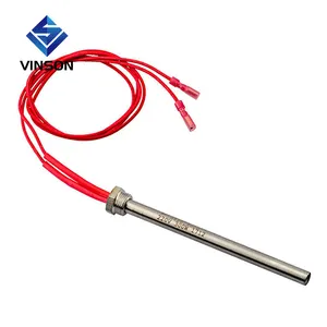 electric 240V 2500W Immersion Cartridge Heater Electric Water Heating Rod with 3/4"NPT Thread