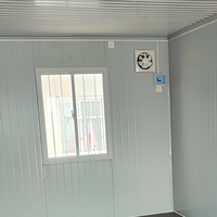 Mini-conteneur de 10 pieds, structure en acier, panneaux isolés, bureau portable, kiosque