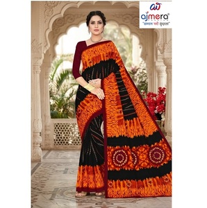 Sarees Suti de Lujo para Mujer, Elegantes, Cómodos, Diseño Clásico Atemporal, Protección Solar, Secado Rápido, para Oficina, Casual, Fiestas - Product Image 2