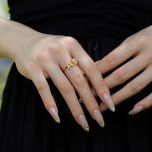 Dylam <b>Adjustable</b> a Initial <b>Ring</b> for Women 925 Sterling <b>Silver</b> Letters Love Heart Shape 5A Cubic Zirconia A-Z 26 Alphabet <b>Rings</b> - Product Image 4