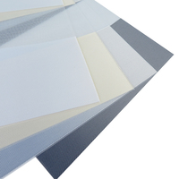 Tissu doux à flexion libre jour et nuit Double couche respirant Protection de la vie privée Vente en gros Tissu aveugle zèbre de haute qualité