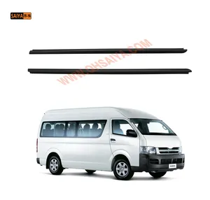Weatherstrip Assy Front Door Glass Outer RH 68161-26040 LH 68162-26040 Outside Window Moulding Fit For Toyota HIACE REGIUSACE