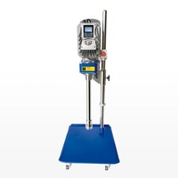 Équipement d'émulsification et de dispersion à cisaillement élevé FA60PRO automatique en acier inoxydable pour produits chimiques et plastiques, capacité 50L