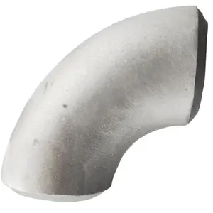 Various Specifications Stainless Steel SMS DIN Butt Welded 45 90 Degree Bends Pipe Elbow