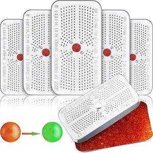 Silica Gel Máy Hút Ẩm, 40G Tái Sử Dụng Hút Ẩm Chỉ Ra Orange Silica Gel Canister - Product Image 1