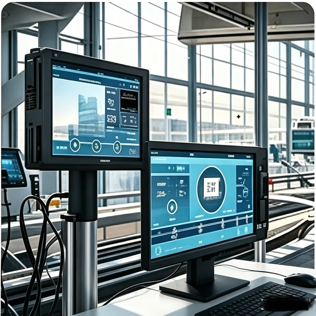 RCOMPT Custom 32 Inch Touch Screen AIO Android 15 Industrial Wall Panel PC Intel J1900/J6412 CPU Storage 1 Year Warranty