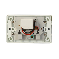 Interruptor de Luz de Pared Horizontal Delgado Estándar Australiano SAA, 10A 250V, Fabricante OEM ODM