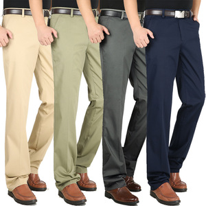 <span class=keywords><strong>Pantalones</strong></span> Casuales de <span class=keywords><strong>Hombre</strong></span>, Corte <span class=keywords><strong>Slim</strong></span> <span class=keywords><strong>Fit</strong></span>, Estilo Moderno 2022, Color Caqui - Product Image 2