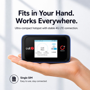 ปลดล็อค Olax Mt60 4G LTE Wifi Pocket Portable Hotspot ซิมการ์ดแบบพกพา ไวร์เลสเราเตอร์ MIFIS พร้อมแบตเตอรี่ เชื่อมต่อความเร็วสูง - Product Image 4