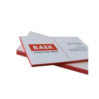 Business Card Printing Business Card Customized Factory Competitive Price Printed Pvc Paper Embossed Transparent Name Business Card