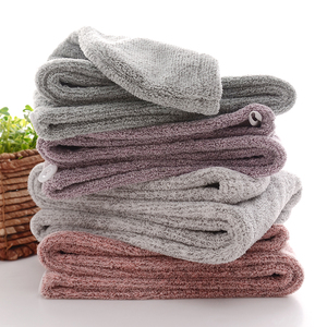 Toallas de peluquería de microfibra de lujo antimicrobianas personalizadas al por mayor a granel Waffle algodón tejido simple mágico para <span class=keywords><strong>Amazon</strong></span> Antifrizz - Product Image 4