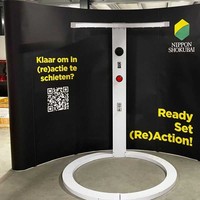 Machine de jeu de réaction rapide pour événements promotionnels, défi de vitesse des mains, divertissement, jeu de capture de bâtons et anneaux de réaction
