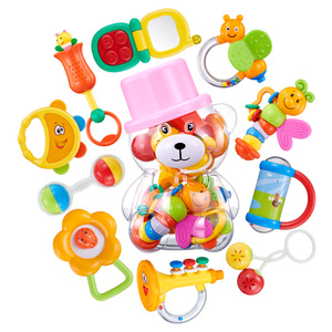 10 Cái Nhựa Âm Nhạc Tiếng Ồn Maker Trẻ Sơ Sinh Tay Lục Lạc Để Lắc - Product Image 1