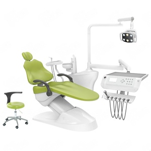 Fauteuil dentaire ergonomique de luxe avec éclairage LED, équipement de traitement dentaire électrique pour usage clinique - Product Image 5