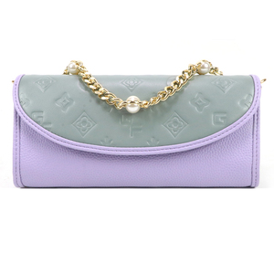 Fashion Women Shoulder Bag PU Leather Flap <b>Purse</b> Color Block <b>Small</b> Crossbody Bag With Chain Handle For Daily Use - Product Image 1