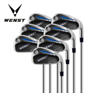 Juego <span class=keywords><strong>de</strong></span> <span class=keywords><strong>Palos</strong></span> <span class=keywords><strong>de</strong></span> <span class=keywords><strong>Golf</strong></span> Stealth Black PVD para Hombre - Hierros Forjados <span class=keywords><strong>de</strong></span> Alto MOI y Putter Fresado por CNC - Configuración Profesional <span class=keywords><strong>de</strong></span> 7 <span class=keywords><strong>Palos</strong></span> - Product Image 4