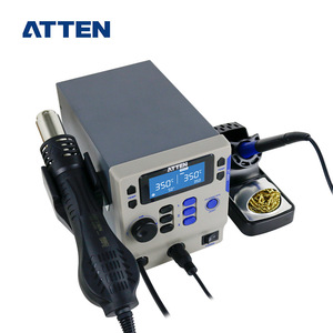 สถานีบัดกรี Atten รุ่น ST-8865 220V ปืนลมร้อนพร้อมหัวแร้งบัดกรี สำหรับซ่อมโทรศัพท์มือถือและอุปกรณ์อิเล็กทรอนิกส์ - Product Image 2