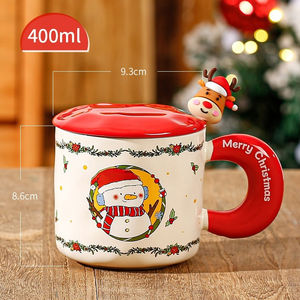 Tasses en céramique de Noël en gros pour la maison, le bureau et les couples - Product Image 3