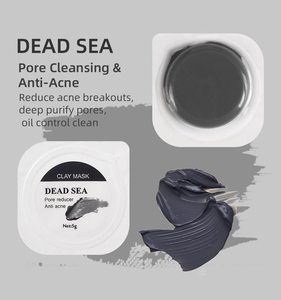 Kit <span class=keywords><strong>Maschera</strong></span> <span class=keywords><strong>Viso</strong></span> all'Argilla Biologica per la Cura della Pelle con Etichetta Privata, Pulizia Profonda, Rimozione di Acne e Pori, <span class=keywords><strong>Maschera</strong></span> <span class=keywords><strong>al</strong></span> Fango per Punti Neri - Product Image 4