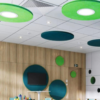 Decoración de Oficina para Estaciones de Trabajo, Imitación Personalizada de la Estética Natural, Paneles Acústicos de Techo con Vigas de Madera Real
