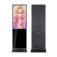 Pantalla LED para Interiores OEM/ODM de 43/50/55/65 Pulgadas, Pantalla Táctil LED Tipo Póster