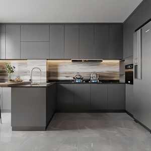 WAYMOVE <span class=keywords><strong>Meuble</strong></span> <span class=keywords><strong>de</strong></span> <span class=keywords><strong>Cuisine</strong></span> Sur Mesure <span class=keywords><strong>pour</strong></span> <span class=keywords><strong>Petite</strong></span> <span class=keywords><strong>Cuisine</strong></span> Domestique - Product Image 3