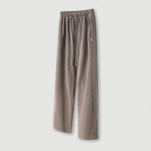 MTR3383 New Arrivals Custom Heavyweight 450g 100% Cotton Acid Wash Sweatpants Men Sweatpants - Product Image 2