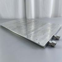 Radiateur en aluminium refroidi par eau de haute qualité et plaque de refroidissement liquide pour CPU, compatible avec les systèmes de refroidissement M33++/M53S/M53++