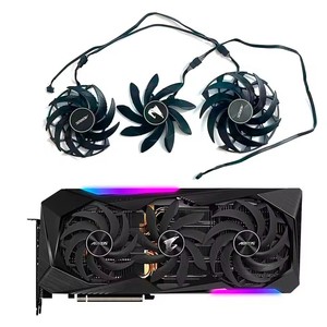 Ventilateur de carte graphique pld10015b 12h 0.55a 4 broches pour Gigabyte aorus GeForce RTX 3070 <span class=keywords><strong>3080</strong></span> 3090 Xtreme RX 6800 <span class=keywords><strong>6900</strong></span> <span class=keywords><strong>XT</strong></span> MASTER 16G - Product Image 1