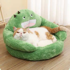 Algodón suave con forma de <span class=keywords><strong>cactus</strong></span> y adecuado para gatos y perros camas de felpa para mascotas - Product Image 4