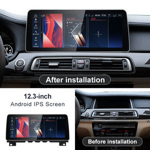 STWEI ID8 Snapdragon665 12.3インチAndroid14 CarplayインテリジェントシステムカービデオプレーヤーBMW 7シリーズF01 F02セントラルマルチメディア用 - Product Image 2