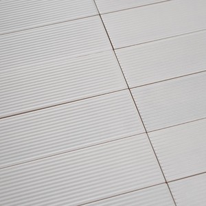 Piastrella Decorativa da Parete Toscana Bianca 6x12 Pollici Finitura Opaca per Uso Interno - Product Image 5