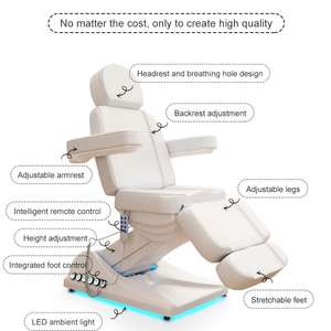Grande Vente Fauteuil de <span class=keywords><strong>Massage</strong></span> Moderne pour Salon de Beauté, Lit de <span class=keywords><strong>Massage</strong></span> Électrique de Luxe pour Esthéticienne - Product Image 6