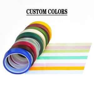 2-hitze beständiges tiefgelbes Kaptons PET-Polyester film Silikon klebstoff Sublimation Epoxidharz Pulver beschichtung Masking Tape - Product Image 4
