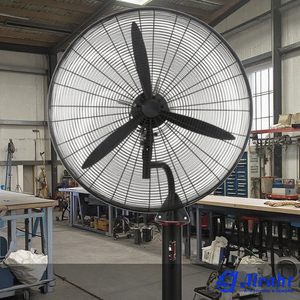 Ventilateur mural oscillant de haute qualité de 20 pouces, refroidisseur d'air à grande vitesse, en métal, 3 vitesses, moteur AC, commande mécanique, montage mural - Product Image 2