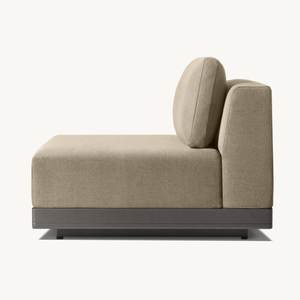 Silla de salón de aluminio de Santos de metal arquitectónico hecha a mano del hotel del jardín del patio al aire libre de la nueva llegada - Product Image 2