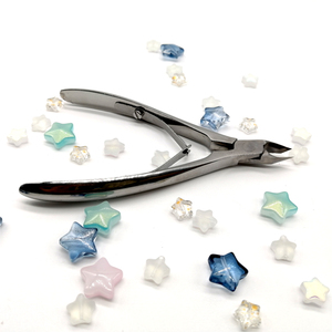 Pince à cuticules personnalisable avec logo, outil de manucure et pédicure, nettoyage des cuticules, nail art, acier inoxydable, pince professionnelle - Product Image 6