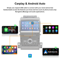 Lecteur d'autoradio Android Yeanav pour Ford Taurus 2009-2019 Auto GPS Navigation écran vidéo autoradio avec cadre vente d'usine
