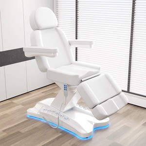 Lash Bed Modern Luxurious 3/4 Motors <b>Adjustable</b> Salon Shop Spa Treatment Electric Massage <b>Table</b> Facial Cosmetic Beauty Bed - Product Image 2