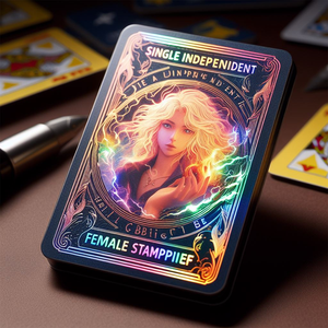 Cartes à Jouer Holographiques de Haute Qualité Fabriquées en Papier Premium Vernissage Mat Emballage en Boîte Colorée pour un Jeu de Cartes Inoubliable - Product Image 2